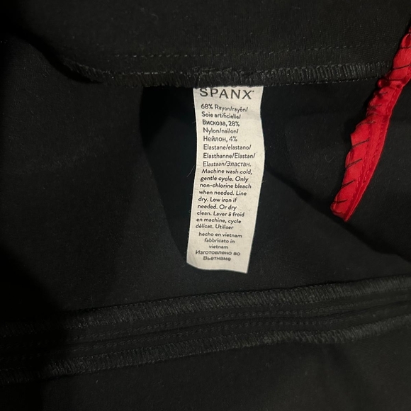 SPANX Classic Black Mini Dress - Picture 4 of 7